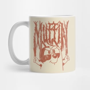 MUFFIN RED METAL VINATGE Mug